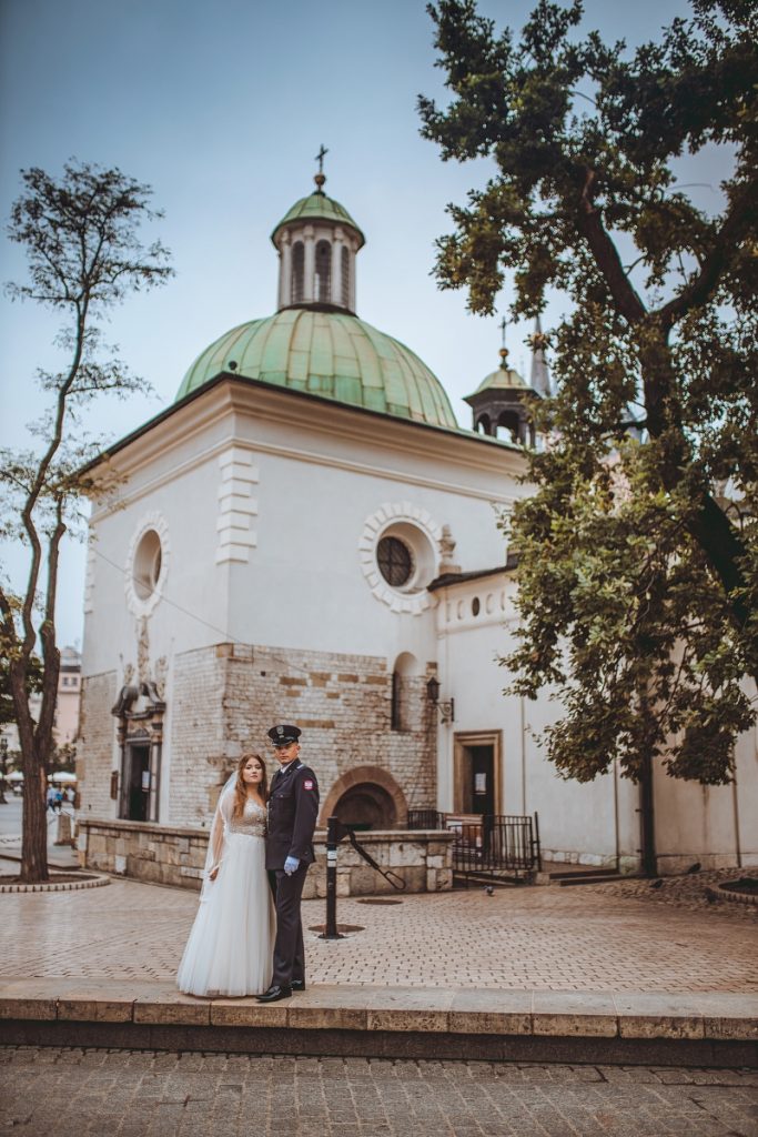 Plener ślubny rynek Kraków