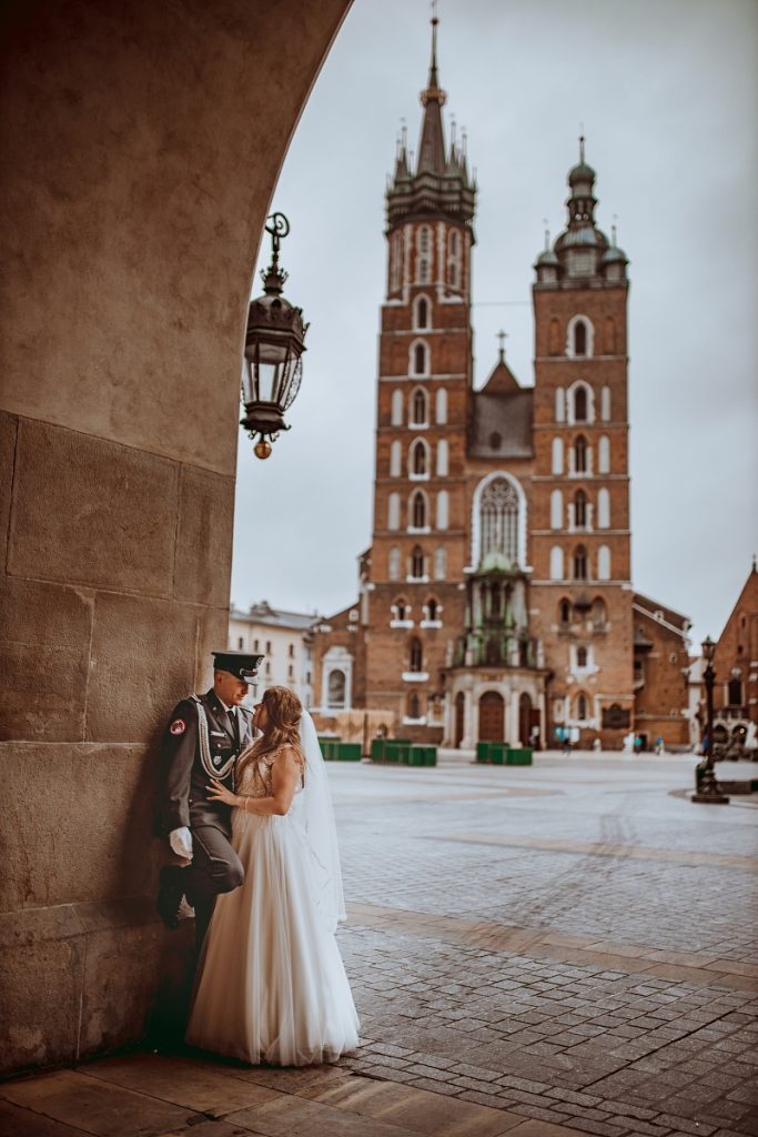 Plener ślubny rynek Kraków