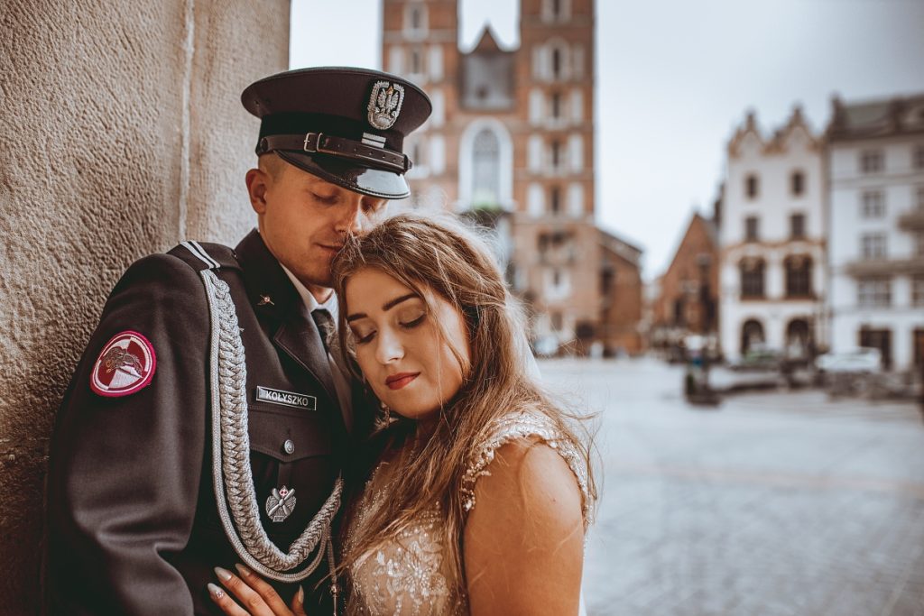 Plener ślubny rynek Kraków