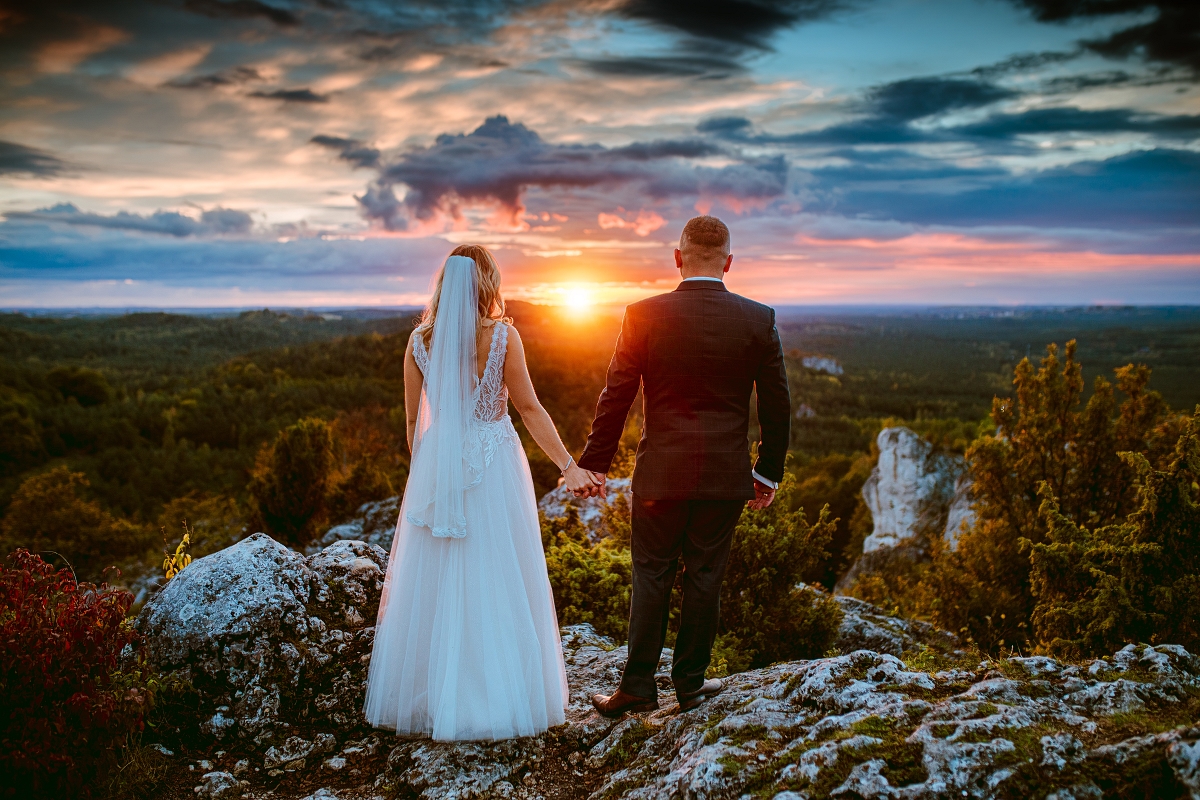 Jura Krakowsko Częstochowska – sesja ślubna