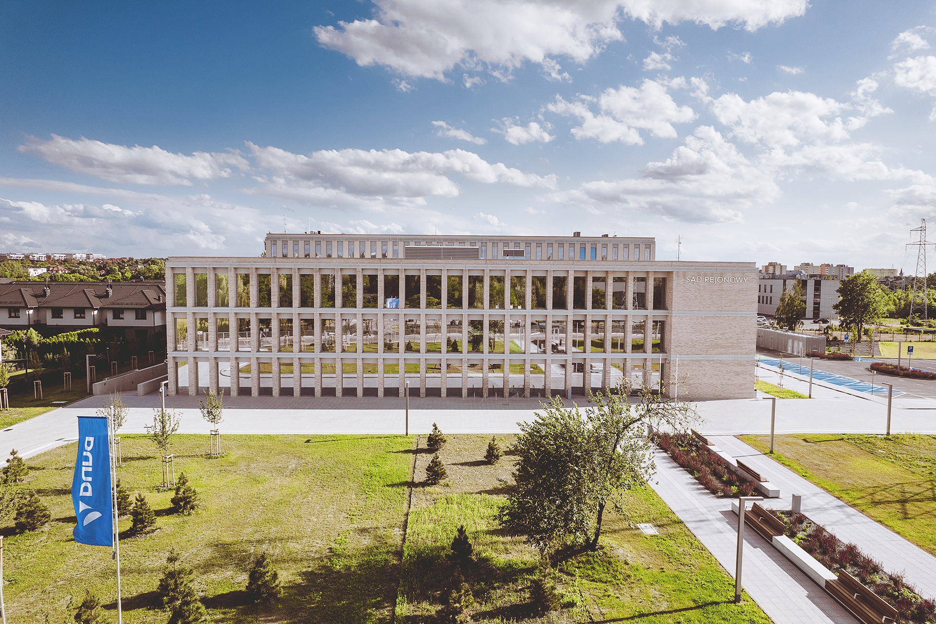 Fotografia architektury – Sosnowiec – Budynek Sądu Rejonowego